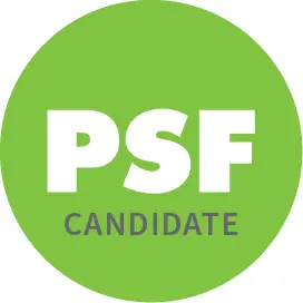 PrideStaff Financial Candidate Badge