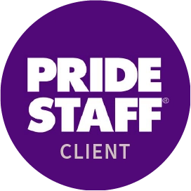 PrideStaff Dallas Client Badge